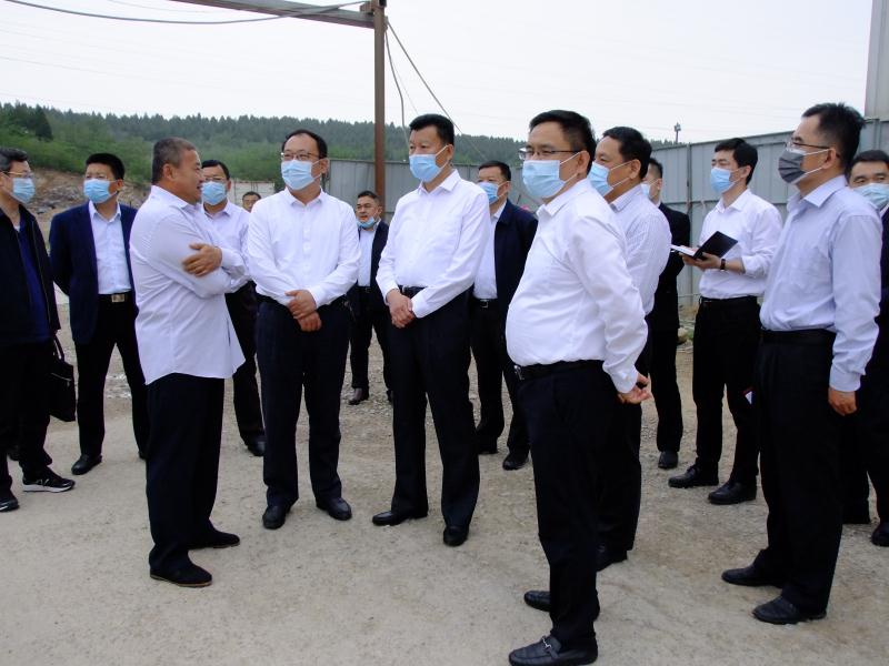 抓住项目不放松---王勤光到米兰手机版app集团调研重点项目情况