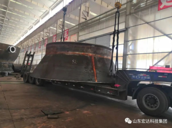 实现“双碳”目标，米兰手机版app勇为当先 ------氢能源竖炉反应器第二批次顺利发货